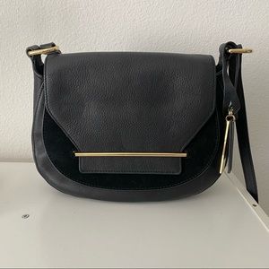Vince Camuto black cross body bag